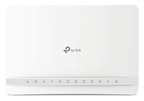Front panel of Wi-Fi 6 internet box 4