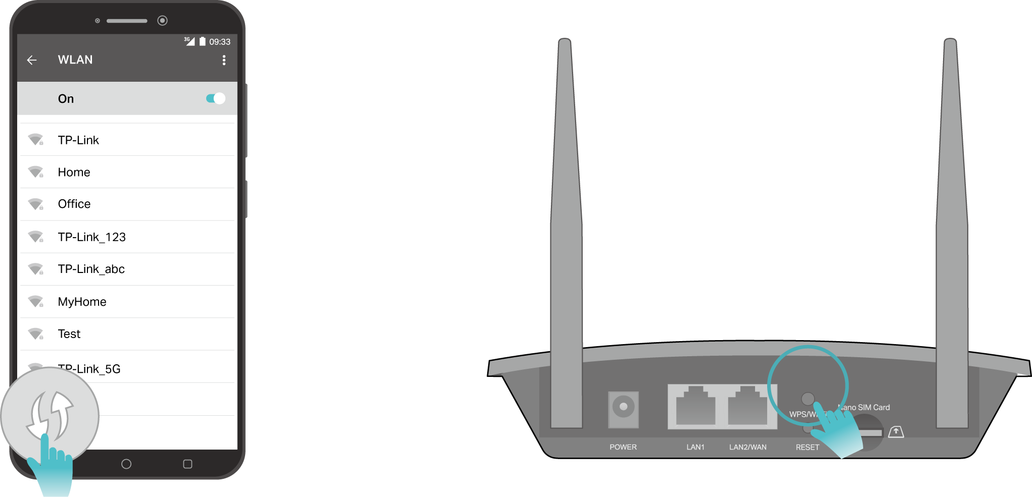 Image for WPS connection