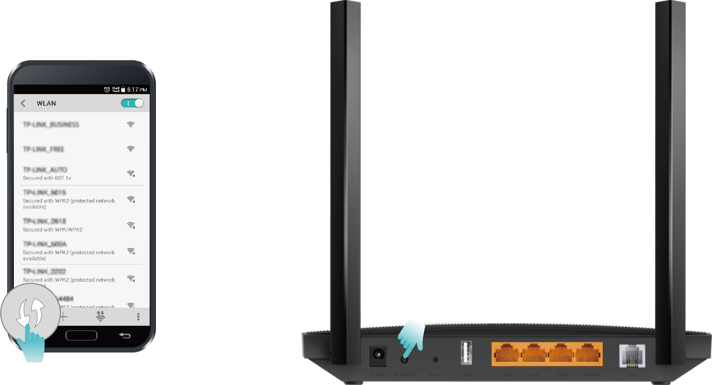 Image for WPS connection