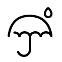 Icon of IP66 Weatherproof