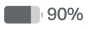 The battery power icon