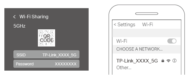 join the Wi-Fi of the mobile Wi-Fi
