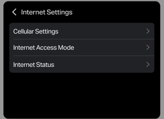 Internet > Internet Status