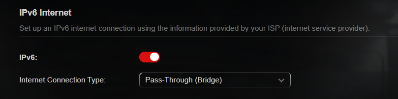  Pass-Through (Bridge)