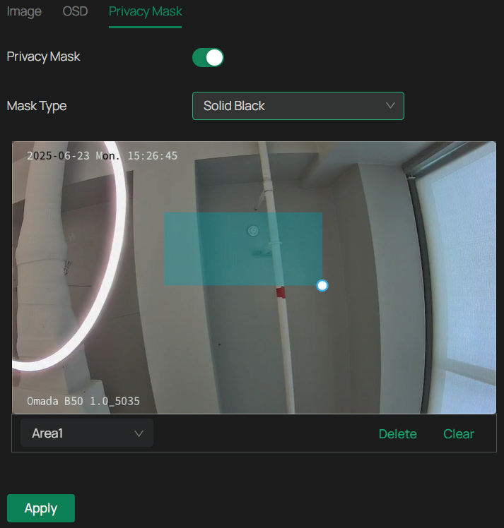 Privacy mask