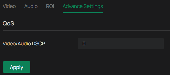 Advanced settings