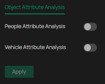 Object attribute analysis