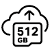 512GB SD Icon