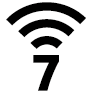 Wi-Fi 7 icon