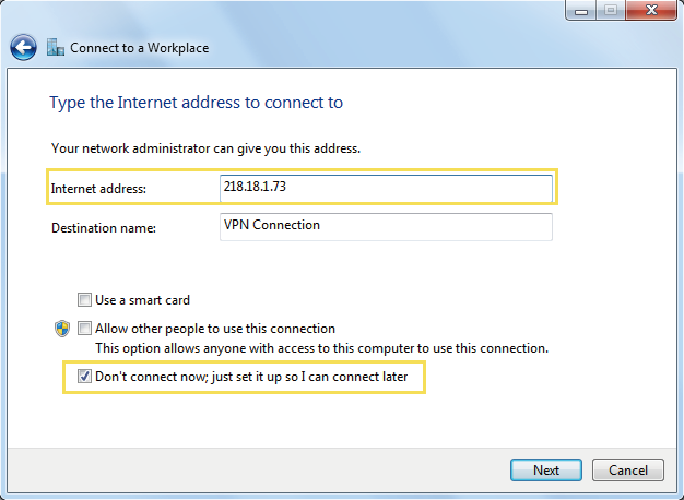 Image of computer operation page