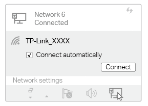 Wireless page on Windows