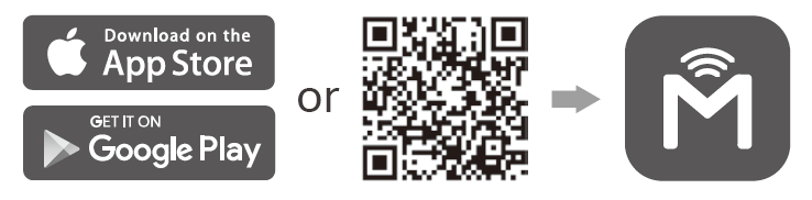 QR code for tpMiFi app