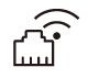 Wired and Wireless Backhaul icon