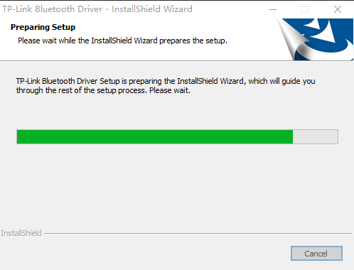 TP-Link Bluetooth Driver installation interface
