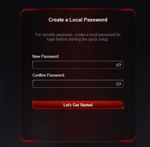 login page of Archer GE400