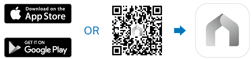 Scan Qr code or download the Tapo app from the App Store or Google Play
