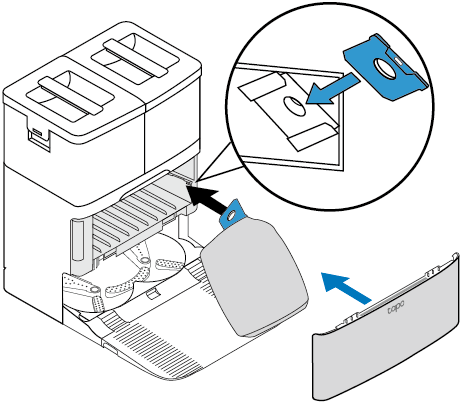 install new dust bag