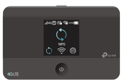 Press the menu button to enter the menu page and switch to the WPS menu.
