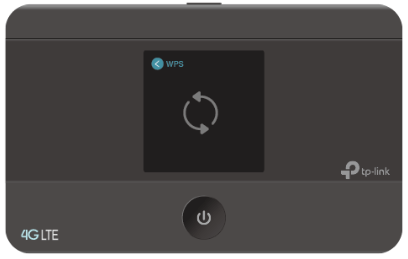 Press the power button to enter the WPS page.