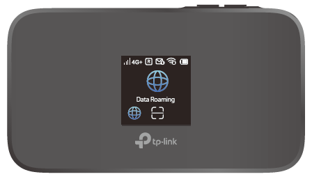 Data roaming menu screen