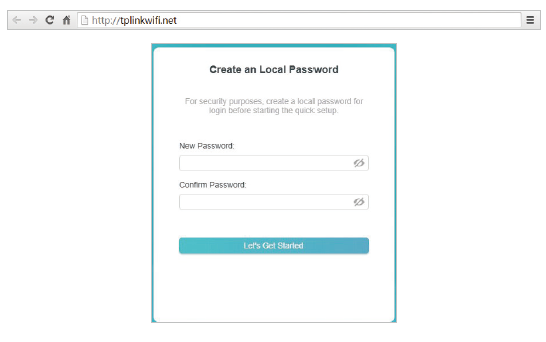 the initial login window