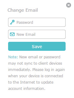 the Account Information section