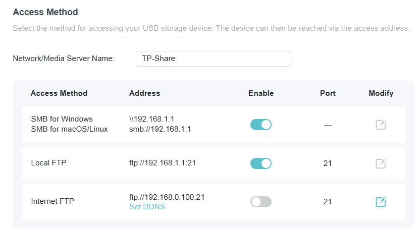 Locate the Internet FTP checkbox