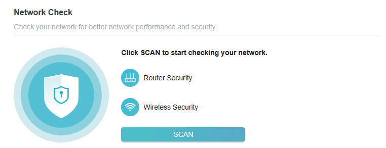 Locate the Scan button