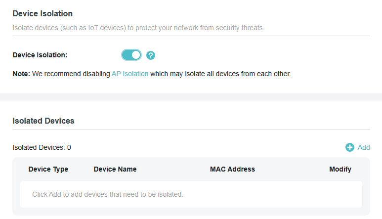 device isolation section
