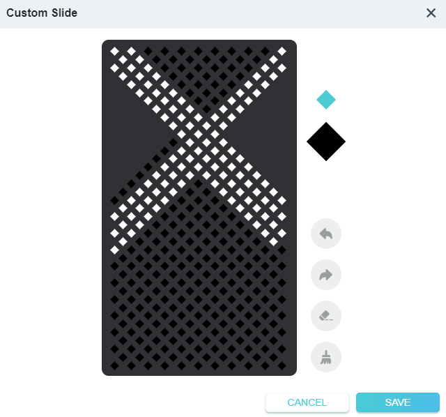  You can also cutomize a slide