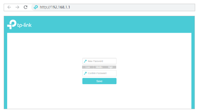 the initial login window
