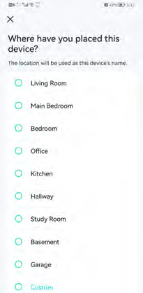 in this page you can select where you have placed it