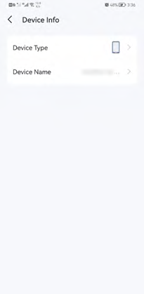 Located the Device Type and Device Name