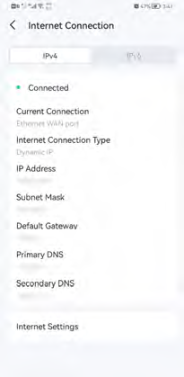 IPv4 details page
