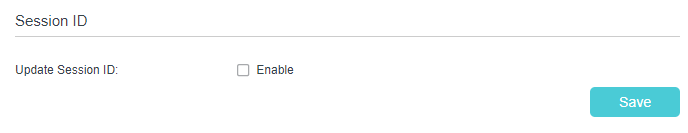 Session ID section