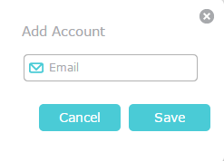 add account section