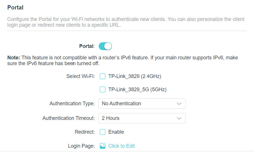 Enable Portal.