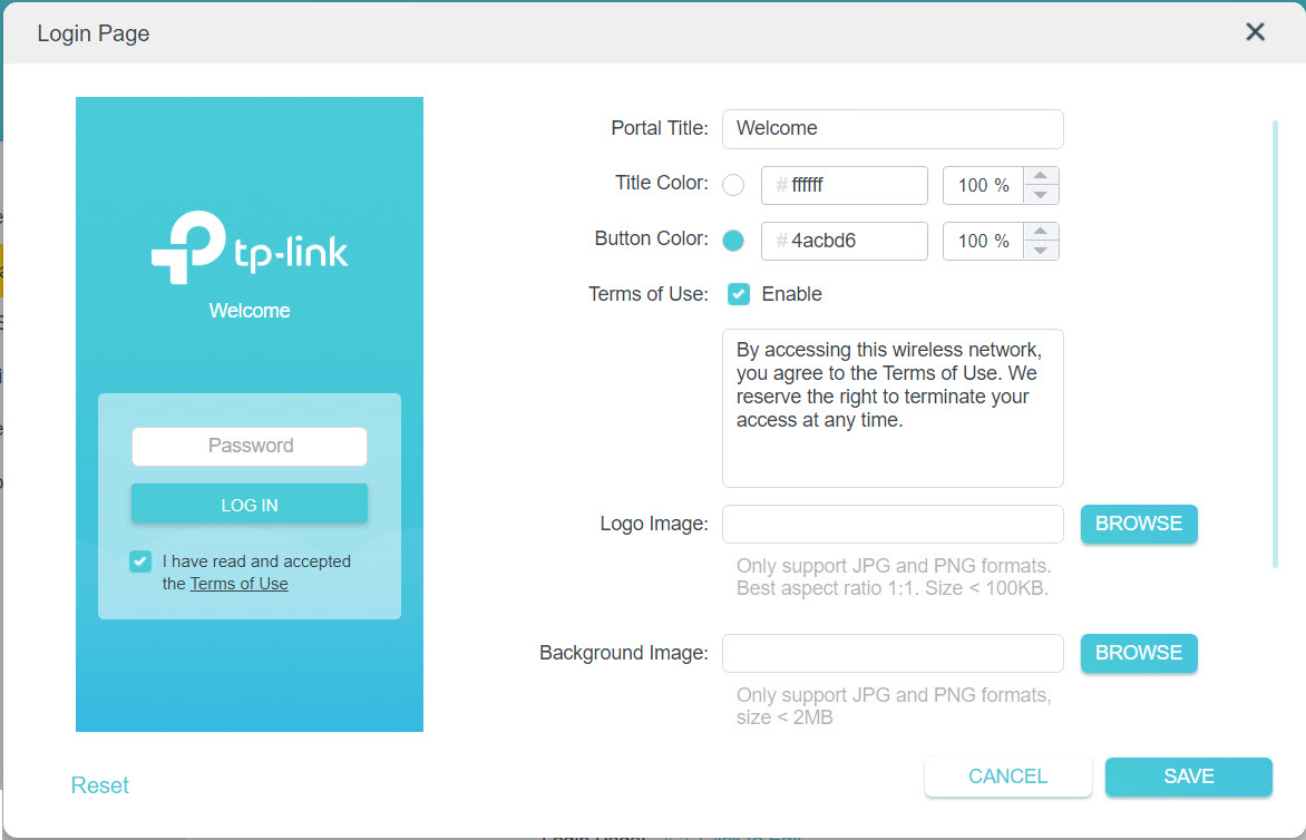 Visual guide on customizing the login page's look and feel, including instructions on editing its contents.