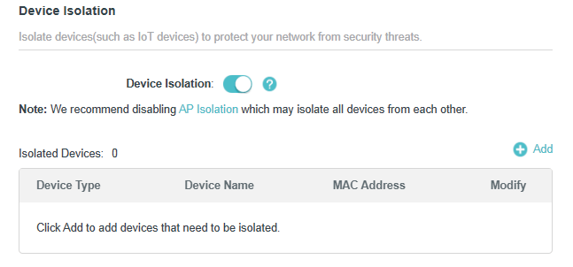 device isolation section