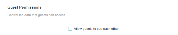 Guest Permissions section when the Router is in Access Point Mode