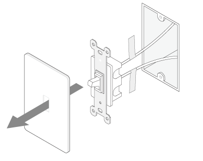 Remove Old Switch & Label Wires