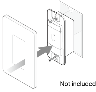  Line up the Mate Switch and secure it with screws