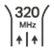 320 MHz Bandwidth icon