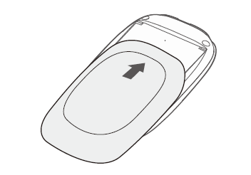 slide back the cover