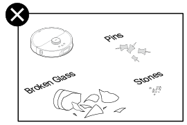 hard or sharp objects