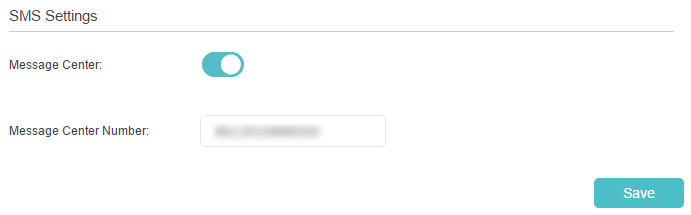 Enabling message center setting