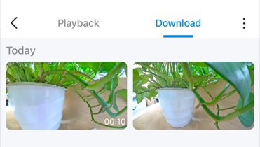 Download page in app