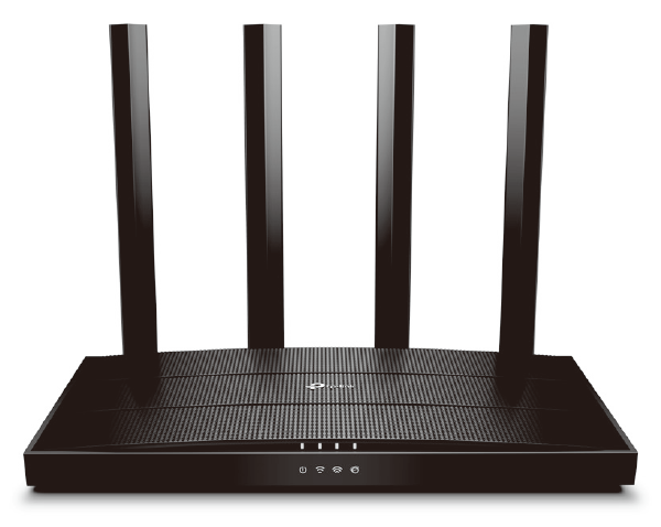 Top Panel of TP-Link AX1300 Dual Band Wi-Fi 6 Router