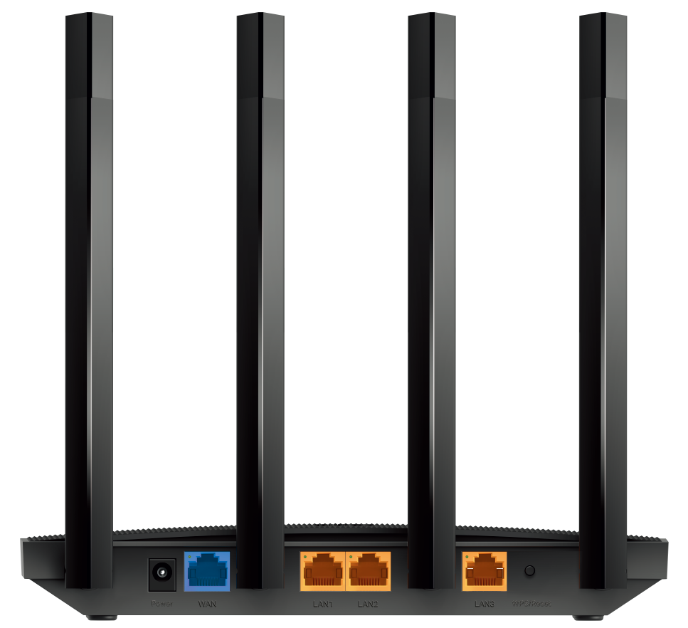 TP-Link AX1300 Dual Band Wi-Fi 6 Router AX1300_Back Panel