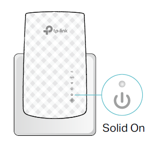 Plug the extender into an electrical outlet